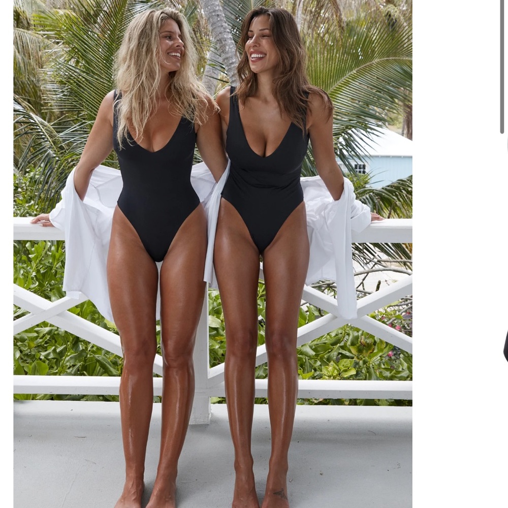SANTA CATERINA ONE PIECE - BLACK size M Monday Swimwear